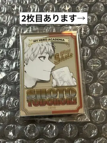 나의 히어로 아카데미아 히로아카 토도로키 쇼토 파브 거울 마그넷 스티커