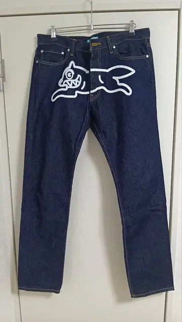 빌리어네어 보이즈 클럽 다크 블루 스트레이트 데님