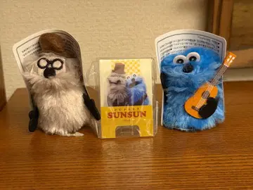 순순 메모 스탠드 손가락 퍼펫 봉제 인형 존존