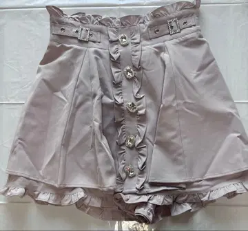 Ank Rouge 플레어 스커트 핑크