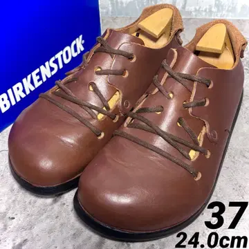 버켄스탁 몬타나 37 24.0cm 브라운 가죽 신발