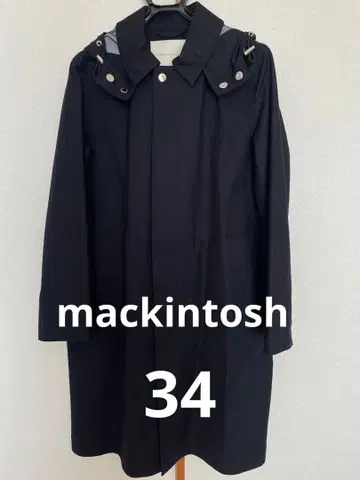 MACKINTOSH 네이비 스텐카라 코트 34