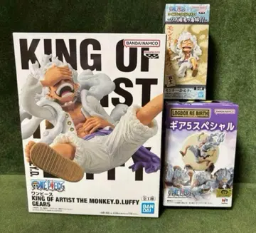 [원피스] 루피 피규어 5 니카 피규어 3종 세트