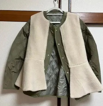 란다 퀼팅 자켓