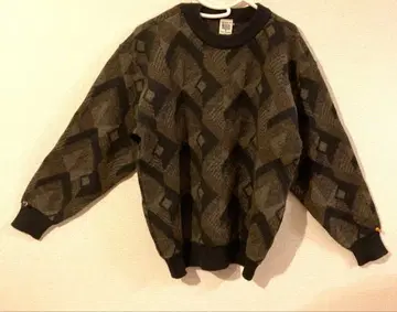 Modigliani 기하학 패턴 스웨터