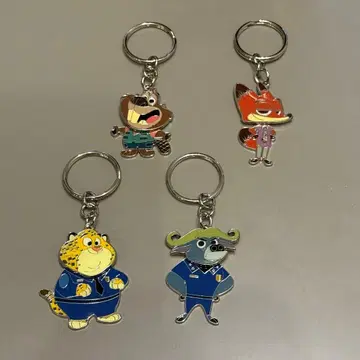 주토피아 2 시크릿 키체인 크로우하우저 니블스 닉