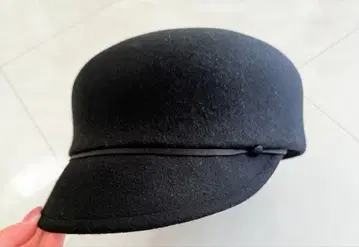 CA4LA 블랙 울 헌팅 캡