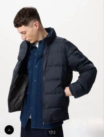 UNIQLO 유니클로 울트라 라이트 다운 자켓 3D 컷 XL 블랙