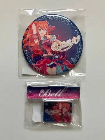 프리티 올 프렌즈 렌죠지 베루 캔뱃지 아크링 키링 web 복권 2세트