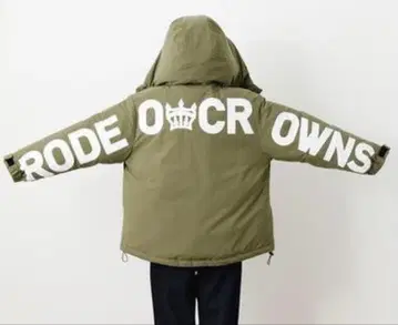 RODEO CROWNS 후드 부착 다운 자켓