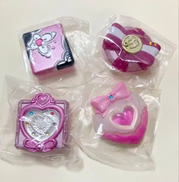 프리큐어 프리첸미러 컴팩트 미러 가챠 소품함 4개