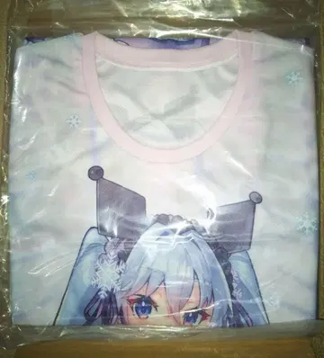 유키 미쿠 쿠로미 마이멜로디 풀 그래픽 T셔츠 하츠네 미쿠