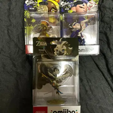 amiibo 젤다의 전설 스프라툰 모동숲 콜라보