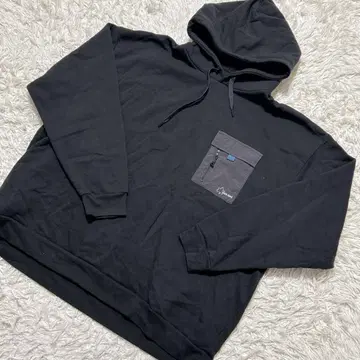 [ c6917 ] LOGOSDAYS 후드티 긴팔 블랙 빅 사이즈