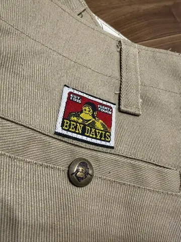 90s USA 규격 BEN DAVIS 베이지 새상품급 W33