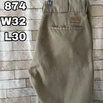 디키즈 워크 팬츠 874 자수 로고 베이지 32 x 30