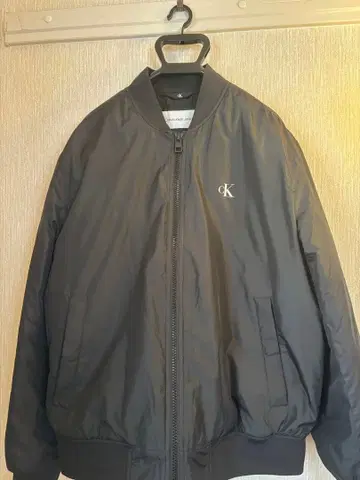 캘빈클라인 나일론 블루종 (봄버 자켓)