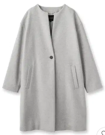 UNTITLED 그레이 롱 코트