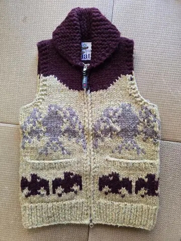 KANATA 카우친 니트 베스트