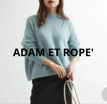 [ ADAM ET ROPE' ] FOX 모크넥 풀오버