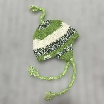 00s 헤이세이 Marmot 폼폼 비니 플랩 포함 y2k 귀도리