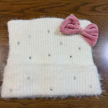 헬로키티 니트 모자 (유니버셜 한정품)