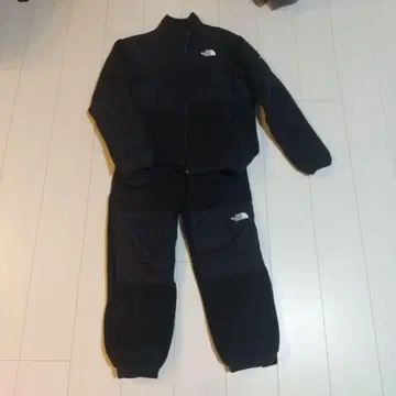 THE NORTH FACE 데날리 플리스 자켓 팬츠 세트 블랙
