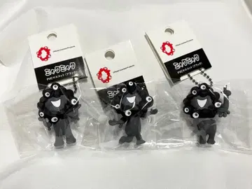 미야쿠미야쿠 PVC 마스코트 블랙 키링 3종 세트 미사용 새상품