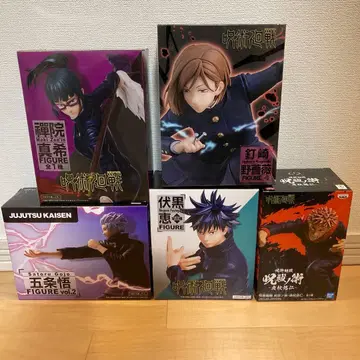 주술회전 피규어 5체 세트