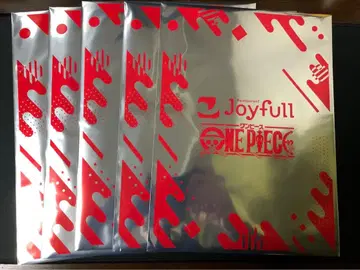Joyfull 원피스 콜라보 클리어 파일 5장 세트