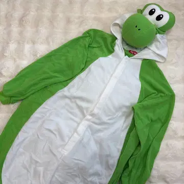 슈퍼 마리오 요시 코스프레 성인 M 사이즈 인형옷 파자마