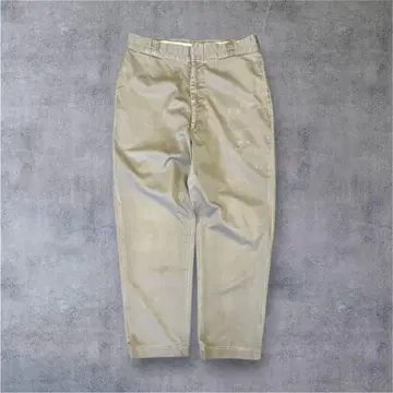 60'S 미군 US ARMY 코튼 100% 치노 팬츠 알루미늄 지퍼