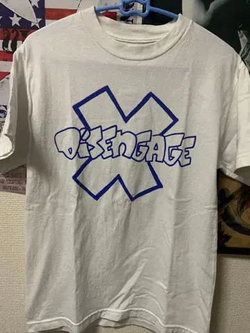 DISENGAGE T셔츠 화이트