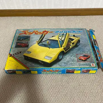 [쇼와 레트로] 반다이 슈퍼카 프린트 보드 데드스탁 미사용!