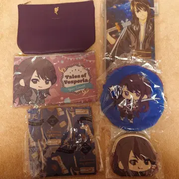 테일즈 오브 베스페리아 유리 파우치 굿즈 세트