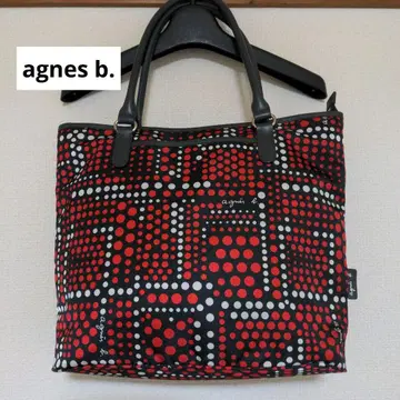 agnes b. 에네스베 토트백 도트 무늬