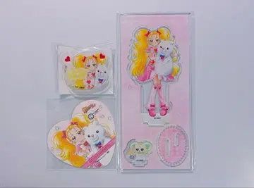 프리큐어 롤 아이스 콜라보 루미너스 포룬 아크릴 스탠드 코스터