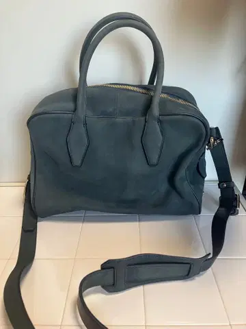 메종 드 리프 스웨이드 백