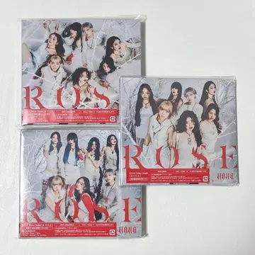 HANA ROSE CD 초회 한정판 A B 일반ver 3세트