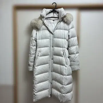 La Mode 후드 부착 다운 자켓 44 아이보리