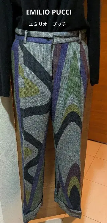 EMILIO PUCCI 에밀리오 푸치 여성 팬츠 L