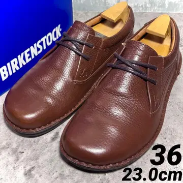 [새상품급!] 버켄스탁 멤피스 36 23.0cm 주름 가죽 브라운