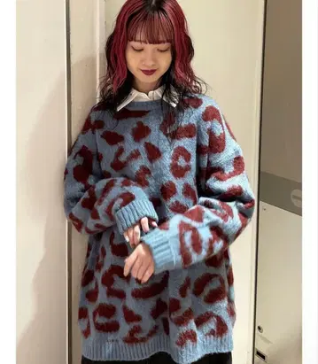 jouetie 자카드 패턴 니트