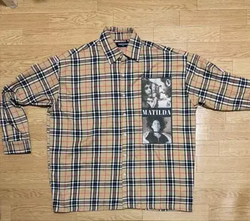 DONGSINSA 체크 무늬 MATILDA 셔츠