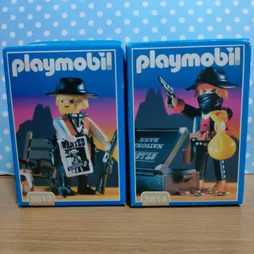 플레이모빌 보안관과 갱스터 3813 3814 (보안관 미개봉)