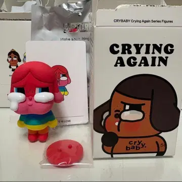 POP MART CRY BABY cryingagain 피규어