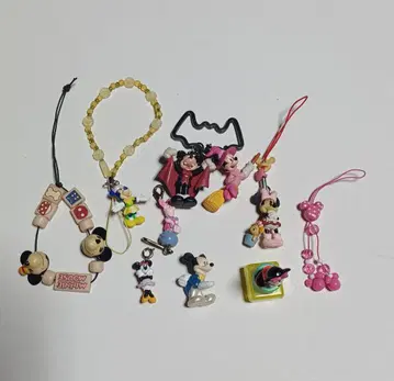 미키 미니 스트랩, 키링, 입상