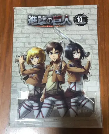 진격의 거인 아크릴 스탠드 엘렌 미카사 알민 빌리지 뱅가드