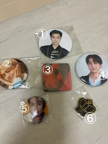 enhypen 캔뱃지 제이