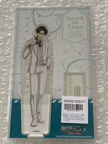 진격의 거인 가라오케 철인 화이트 수트 아크릴 스탠드 리바이